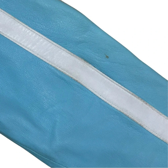 Danier Light Blue Leather Jacket - Picture 5 of 10